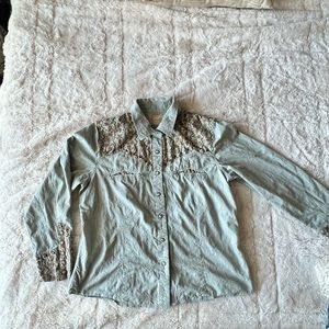 Scully Button up Western shirt